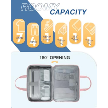 BAGSMART Weekender Bag - Stylish Travel Duffle for Women