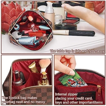 BAGCRAZY Makeup Bag for Stylish Storage and Travel