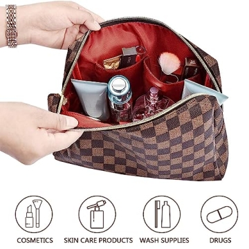 BAGCRAZY Makeup Bag for Stylish Storage and Travel