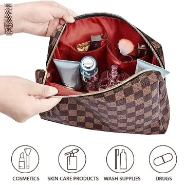 BAGCRAZY Makeup Bag for Stylish Storage and Travel