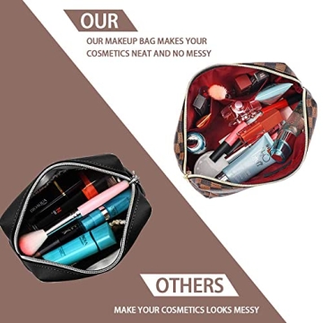 BAGCRAZY Makeup Bag for Stylish Storage and Travel