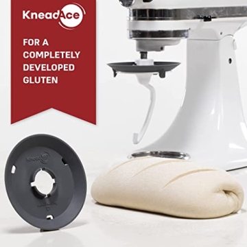 KneadAce Dough Hook Shield for KitchenAid Prevents Dough Clogging