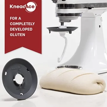 KneadAce Dough Hook Shield for KitchenAid Prevents Dough Clogging