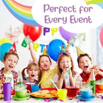 Unicorn Poop Candy - Made in the USA - 24 Unicorn Party Supplies - Unicorn Birthday Party Favors for Kids - Bulk Candy Packs for Classroom