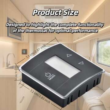 RV Thermostat Replacement for Dometic 3316250.712 Upgrade