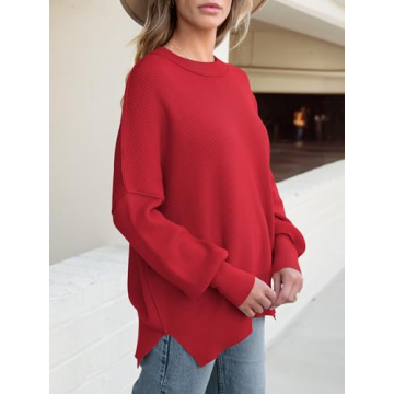 ANRABESS Oversized Fall Pullover for Chic Comfort
