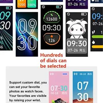 BrilliantHouse Fitness Tracker with Heart Rate Monitor