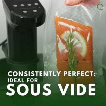 Premium 11x50 Vacuum Food Sealer Bags for Sous Vide Cooking