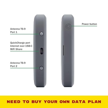 Verizon Jetpack MiFi 8800L Hotspot with Long Battery Life