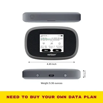 Verizon Jetpack MiFi 8800L Hotspot with Long Battery Life