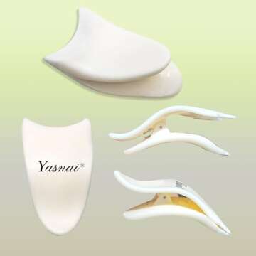 Lash Applicator Tool 2 PCS YASNAI Lash Clip, False Eyelash Applicator Tool Easy to Apply False Eyelashes, Lash Buddy Applicator Tool Eye Makeup Tools Lash Tweezers, pinzas para pestañas