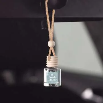 CANDECraftCo Long-Lasting Car Air Freshener - Fresh Linen