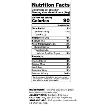 Terrasoul Superfoods Organic Brazil Nuts, 2 Lbs (2 Pack) - Raw | Unsalted | Rich in Selenium