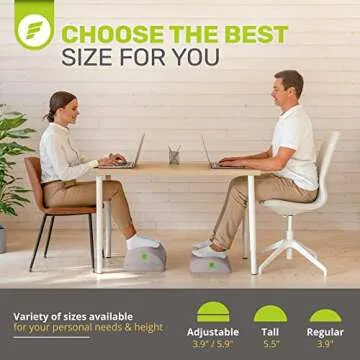 Buy ErgoFoam Ergonomic Foot Rest - Comfort and Support