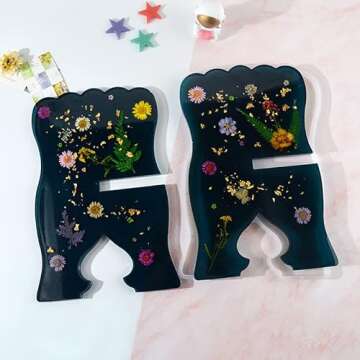 Playing Mold Book Holder Resin Molds, Music Stand Silicone Mould, Book Reading Stand Epoxy Molds for DIY Reading Bookshelf Home Office Decoration Religious Supplies(11.81 X 7.87 Inch)