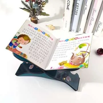 Playing Mold Book Holder Resin Molds, Music Stand Silicone Mould, Book Reading Stand Epoxy Molds for DIY Reading Bookshelf Home Office Decoration Religious Supplies(11.81 X 7.87 Inch)