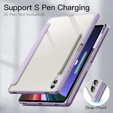 JETech Tablet Case for Samsung Galaxy Tab S10/S9 Plus