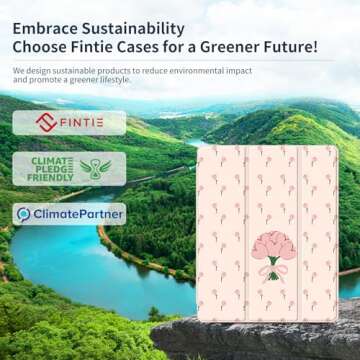 Fintie Hybrid Slim Case for iPad Air 13-inch (M3) 2025, (M2) 2024 - [Built-in Pencil Holder] Shockpr...