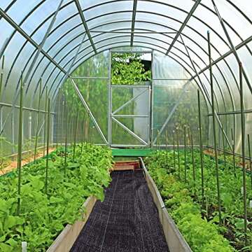 Durable Weed Barrier Fabric for Gardens and Driveways