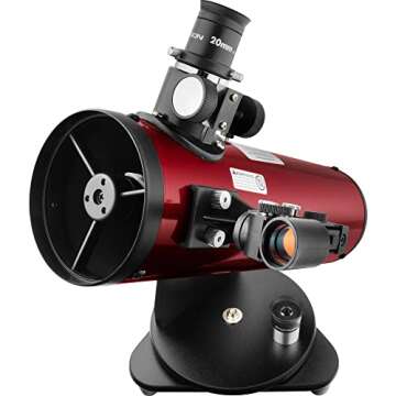 Orion StarBlast 4.5 Astro Reflector Telescope for Beginners - Compact & Portable for Travel or Backyard Astronomy - Includes Eyepieces and Accessories