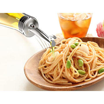 Durable 6 Pcs Pourers for Liquor, Oil, and Vinegar