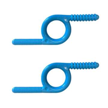 TalkTools Chewy | Oral Motor Sensory Tool for Kids and Toddlers | Therapy Tools to Improve Chewing and Biting (Blue Groovy, 2 Count (Pack of 1))