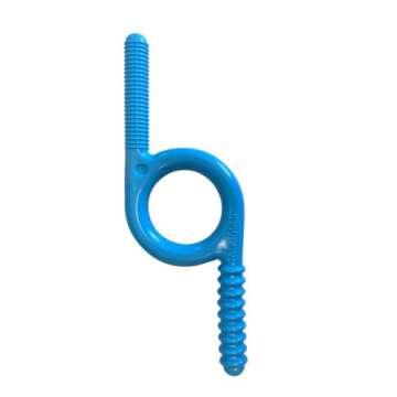 TalkTools Chewy | Oral Motor Sensory Tool for Kids and Toddlers | Therapy Tools to Improve Chewing and Biting (Blue Groovy, 2 Count (Pack of 1))