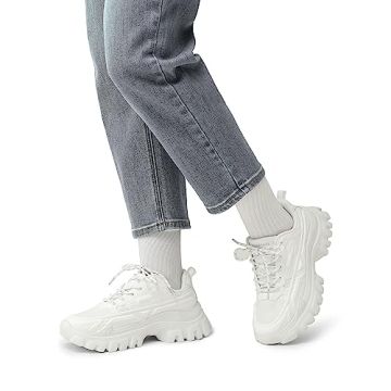 Stylish DREAM PAIRS Chunky Sneakers for Women - Comfortable Fit
