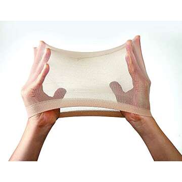 RED STOCKING WIG CAP - 200PCS Lightweight Comfortable Bulk