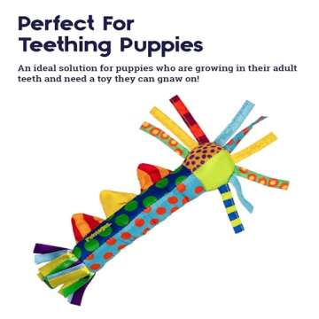 Petstages Cool Teething Stick for Dogs - Soothing Chew Toy for Teething Puppies - Freezable for Adde...