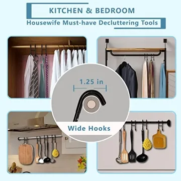 CYGGYUU Towel Hooks for Frameless Glass Shower