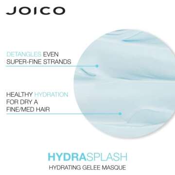 Joico HydraSplash Hydrating Conditioner | For Fine, Medium, Dry Hair | Replenish Moisture | Add Hydration & Softness | With Sea Kelp & Coconut Water | 33.8 Fl Oz