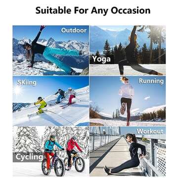 TELALEO Women's Thermal Shirts Fleece Lined Compression