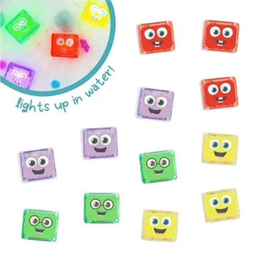 Glo Pals Light-Up Sensory Cubes - Water Activated Fun!