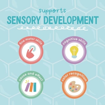 Glo Pals Light-Up Sensory Cubes - Water Activated Fun!