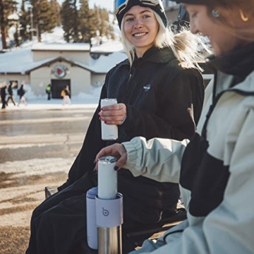 Stylish BOTTLE BOTTLE 18oz Insulated Water Bottle with Dual Lids