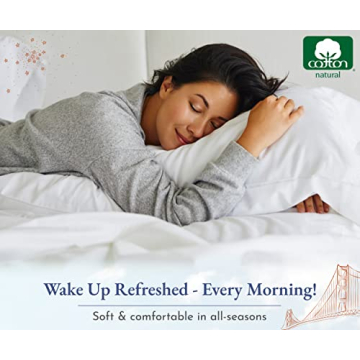 California Design Den Twin XL 400 Thread Count Cotton Sheets