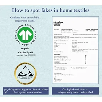 California Design Den Twin XL 400 Thread Count Cotton Sheets