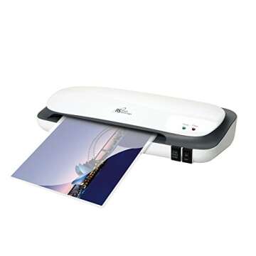 Royal Sovereign 9" Desktop Laminating Machine With Jam Release Lever (CL-923),White