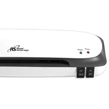 Royal Sovereign 9" Desktop Laminating Machine With Jam Release Lever (CL-923),White
