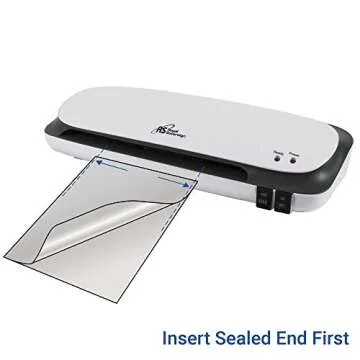 Royal Sovereign 9" Desktop Laminating Machine With Jam Release Lever (CL-923),White