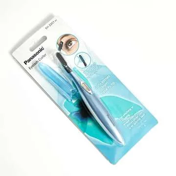 Panasonic Heated Eyelash Curler Comb With Non-Stick Silicone, Wand-Style - EH2351AC