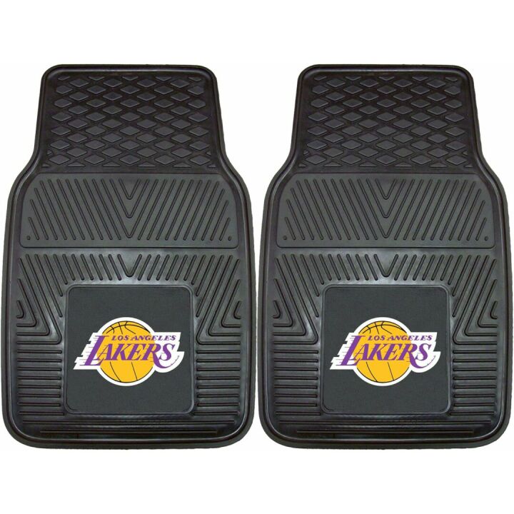NBA Heavy Duty Car Mat Set for Unisex Adults