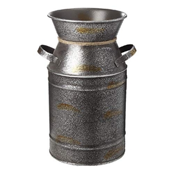 Rustic Decorative Metal Vase for Home Decor