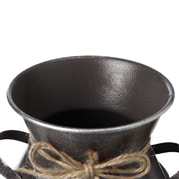 Rustic Decorative Metal Vase for Home Decor