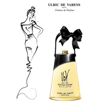Ulric De Varens Divine Issime Eau de Parfum, 2.5 Ounce