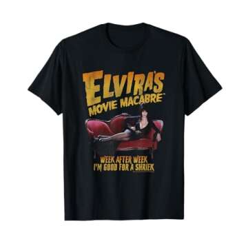 Elvira, Mistress of the Dark Movie Macabre Edit T-Shirt