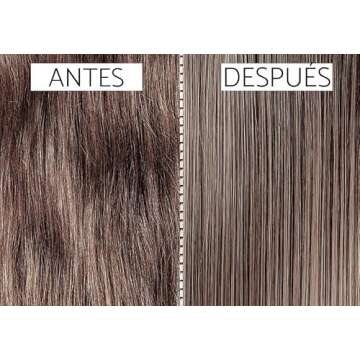 Cirugia Capilar Cera Fria Gold Diamond Azul 1 Litro con Shampoo 1000 ML (Keratina Ultra Fuerte)