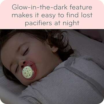 NUK Airflow Glow-in-the-Dark Pacifiers for Infants