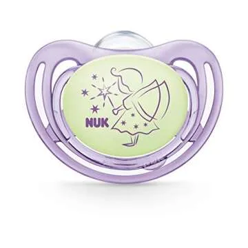 NUK Airflow Glow-in-the-Dark Pacifiers for Infants